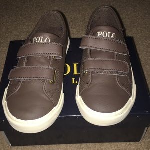 Size 9.5 polo shoes , mind condition
